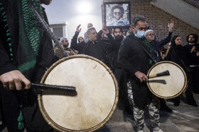 مراسم یابود جواد گنجی