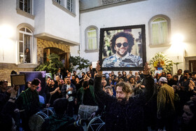 مراسم یابود جواد گنجی