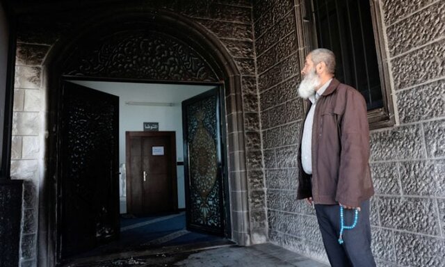 شهرکنشینها در کرانه باختری مسجد آتش زدند شهرکنشینها در کرانه باختری مسجد آتش زدند