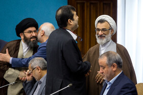  عبدالحسین خسروپناه، دبیر شورای عالی انقلاب فرهنگی در جلسه شورای عالی قرآن