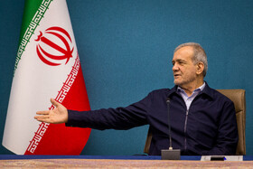 مسعود پزشکیان، رئیس جمهور در جلسه شورای عالی قرآن