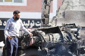 حادثه سقوط بالگرد در «درچه» اصفهان