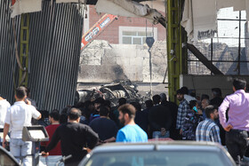 حادثه سقوط بالگرد در درچه اصفهان