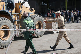حادثه سقوط بالگرد در درچه اصفهان