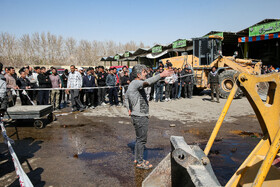 حادثه سقوط بالگرد در درچه اصفهان