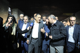 بازدید از پروژه قطار شهری کرمانشاه در روز دوم سفر معاون رئیس جمهور به کرمانشاه