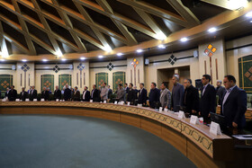 برگزاری شورای اداری استان کرمانشاه در روز دوم سفر معاون رئیس جمهور به کرمانشاه