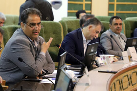 حضور بهرام درویشی مدیرعامل شرکت آب منطقه استان در  شورای اداری استان کرمانشاه در روز دوم سفر معاون رئیس جمهور به کرمانشاه