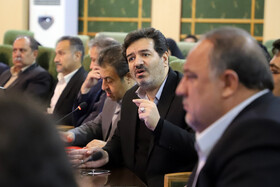 حضور محمود رشیدی اقدم مدیرکل امور اقتصادی و دارایی استان در شورای اداری استان کرمانشاه در روز دوم سفر معاون رئیس جمهور به کرمانشاه