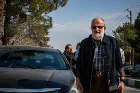 سردار سعید قاسمی در مراسم خاکسپاری حاجیه خانم معصومه حسینی‌زاده مادر جاویدالاثر  سردار احمد متوسلیان