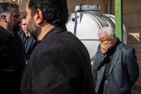 مراسم خاکسپاری حاجیه خانم معصومه حسینی‌زاده مادر جاویدالاثر  سردار احمد متوسلیان