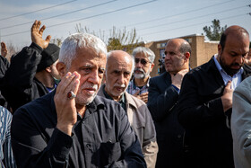 مراسم خاکسپاری حاجیه خانم معصومه حسینی‌زاده مادر جاویدالاثر  سردار احمد متوسلیان