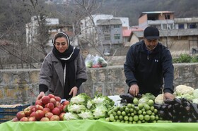 سه شنبه بازار محلی شهر زیراب-سوادکوه
