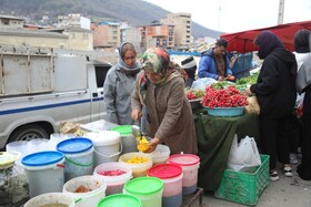 سه شنبه بازار محلی شهر زیراب-سوادکوه