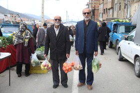 سه شنبه بازار محلی شهر زیراب-سوادکوه