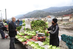 سه شنبه بازار محلی شهر زیراب-سوادکوه