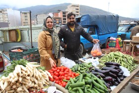 سه شنبه بازار محلی شهر زیراب-سوادکوه