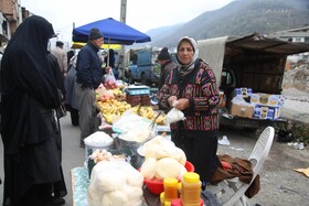 سه شنبه بازار محلی شهر زیراب-سوادکوه