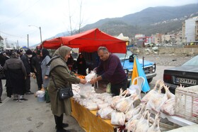 سه شنبه بازار محلی شهر زیراب-سوادکوه