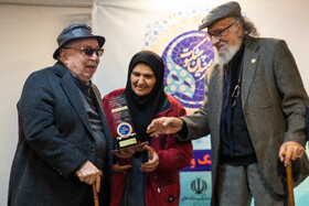 خسرو خورشیدی در آئین پاسداشت ۶۰هنرمند پیشکسوت