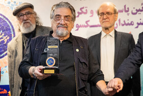 خسرو عمارلویی در آئین پاسداشت ۶۰هنرمند پیشکسوت