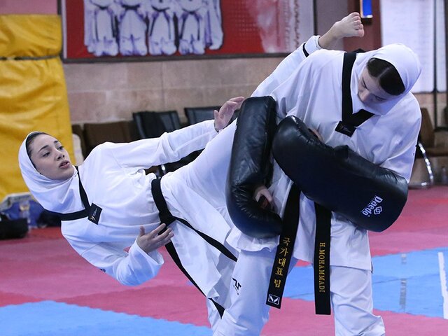 ۱۸ تکواندوکار در اردوی تیم ملی زنان/ ناهید کیانی دعوت نشد