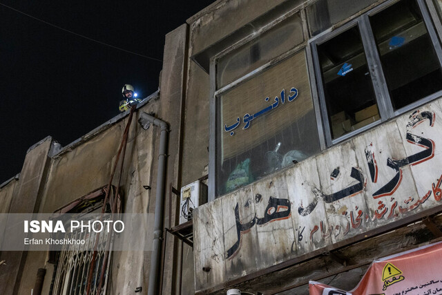 «گراند هتل» سوخت/ پاسخ میراث فرهنگی به ادعاها و پرسش‌ها