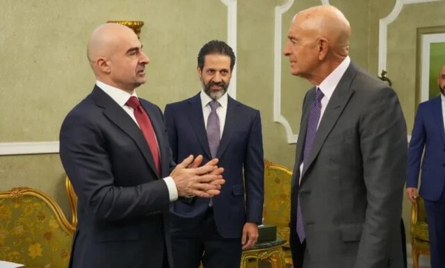 رایزنی فرستاده ویژه آمریکا در امور سوریه، فرمانده قسد و طالبانی