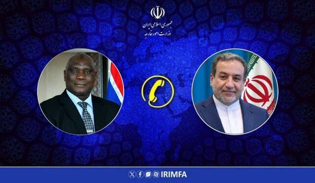 گفت‌وگوی تلفنی وزیران امور خارجه ایران و گامبیا 