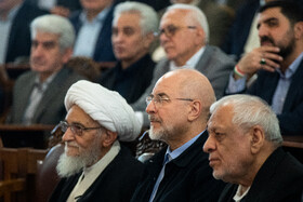 محمدباقر قالیباف رئیس مجلس شورای اسلامی در نشست فعالان اقتصادی و اصناف