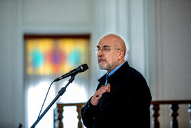 محمدباقر قالیباف رئیس مجلس شورای اسلامی در نشست فعالان اقتصادی و اصناف