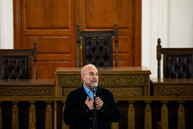 محمدباقر قالیباف رئیس مجلس شورای اسلامی در نشست فعالان اقتصادی و اصناف