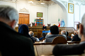 محمدباقر قالیباف رئیس مجلس شورای اسلامی در نشست فعالان اقتصادی و اصناف