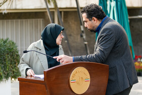 فاطمه مهاجرانی، سخنگوی دولت در حاشیه جلسه هیات دولت - ۶ اسفند