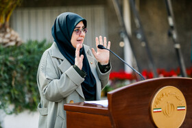 فاطمه مهاجرانی، سخنگوی دولت در حاشیه جلسه هیات دولت - ۶ اسفند