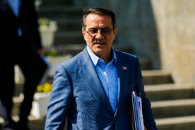 علاءالدین رفیع‌زاده، رئیس سازمان اداری و استخدامی کشور در حاشیه جلسه هیات دولت - ۶ اسفند