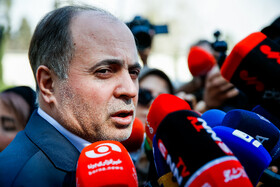 غلامرضا نوری قزلجه، وزیر کشاورزی در حاشیه جلسه هیات دولت - ۶ اسفند