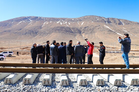 تور رسانه ای بازدید از مراحل اجرایی پروژه راه آهن شهرکرد