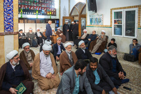 مراسم ختم دکتر محمد قمی در حسینیه شهدا قم