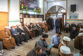 مراسم ختم دکتر محمد قمی در حسینیه شهدا قم