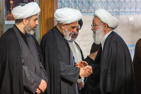 مراسم ختم دکتر محمد قمی در حسینیه شهدا قم