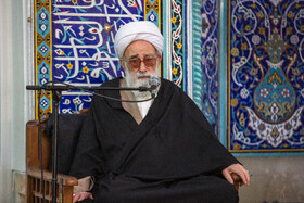 سخنرانی حجت الاسلام نظری منفرد در مراسم ختم دکتر محمد قمی در حسینیه شهدا قم