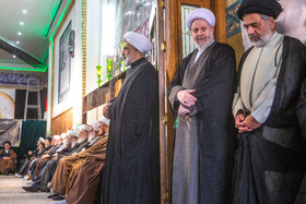 مراسم ختم دکتر محمد قمی در حسینیه شهدا قم