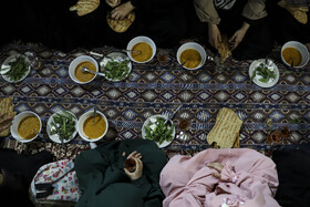 افطاری ساده؛ مسجد المنتظر - مشهد