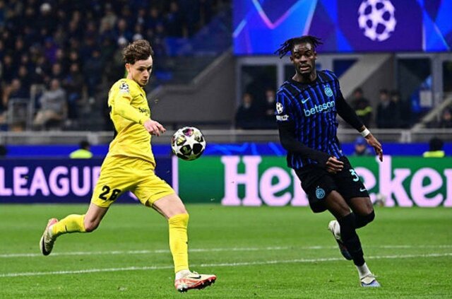 خلاصه بازی اینتر ۱ - ۲ بودو گلیمت