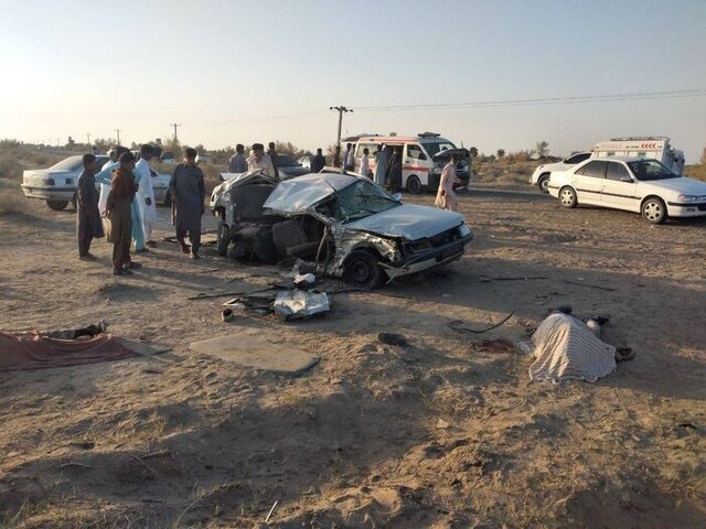 واژگونی وانت در جاده سراوان ۱۱ مصدوم برجا گذاشت/ ۳ کشته در تصادف جاده ایرانشهر– بمپور