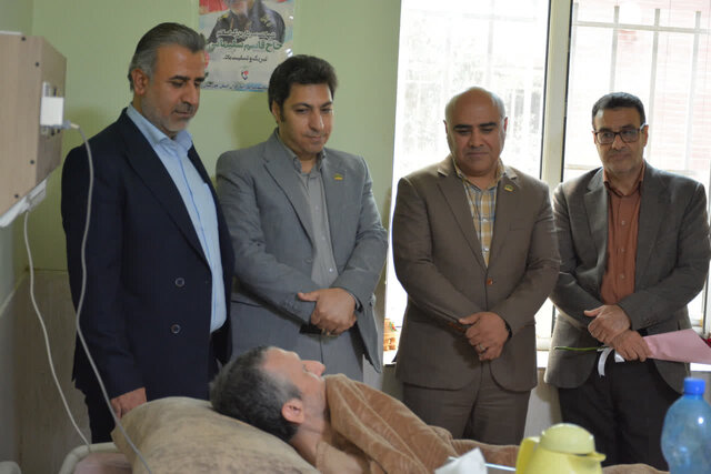 دیدار دانشگاهیان شهید چمران اهواز با جمعی از جانبازان دفاع مقدس