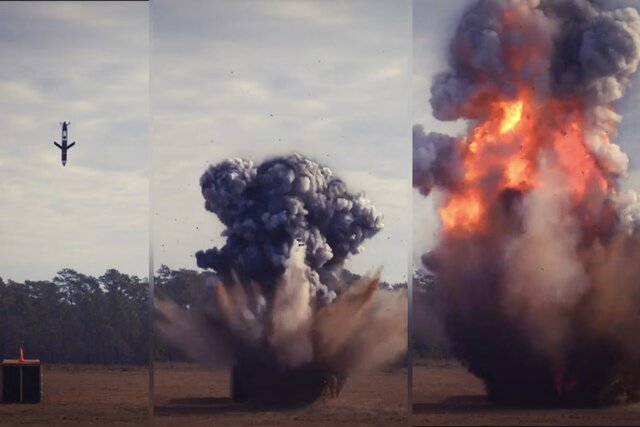 ارتش آمریکا یک موشک کم‌هزینه آزمایش کرد