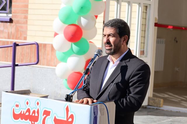 افتتاح مدرسه خیرساز در روستای "چشمه زورق" ملایر