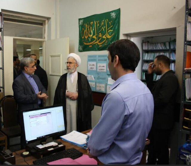 بازدید دادستان کل کشور از دادسرای ناحیه یک کرج 